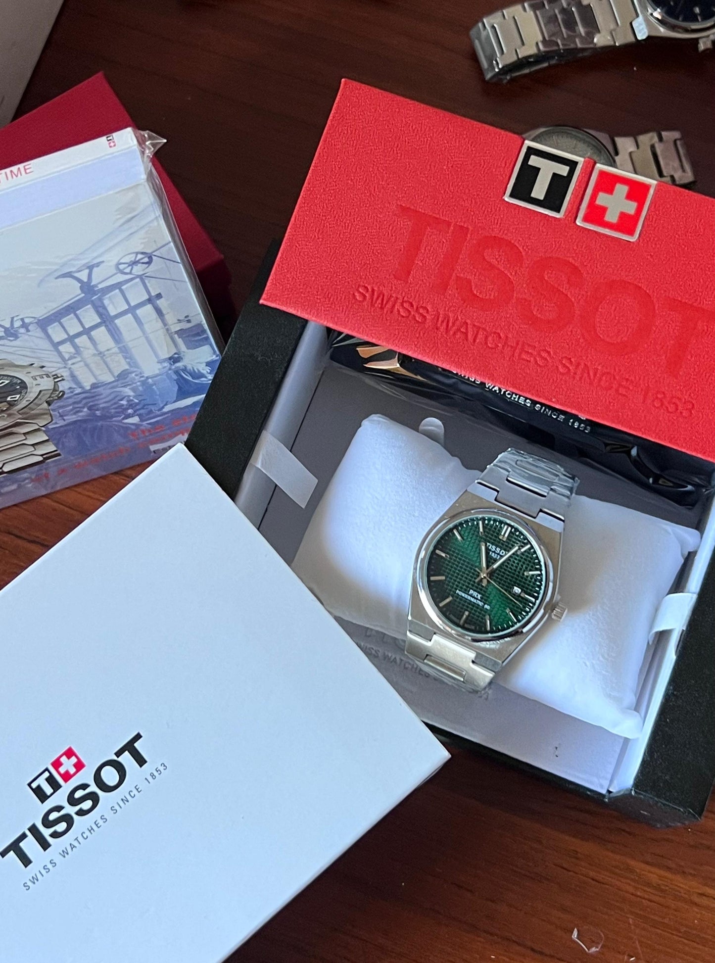 Tissot Avec full Packaging