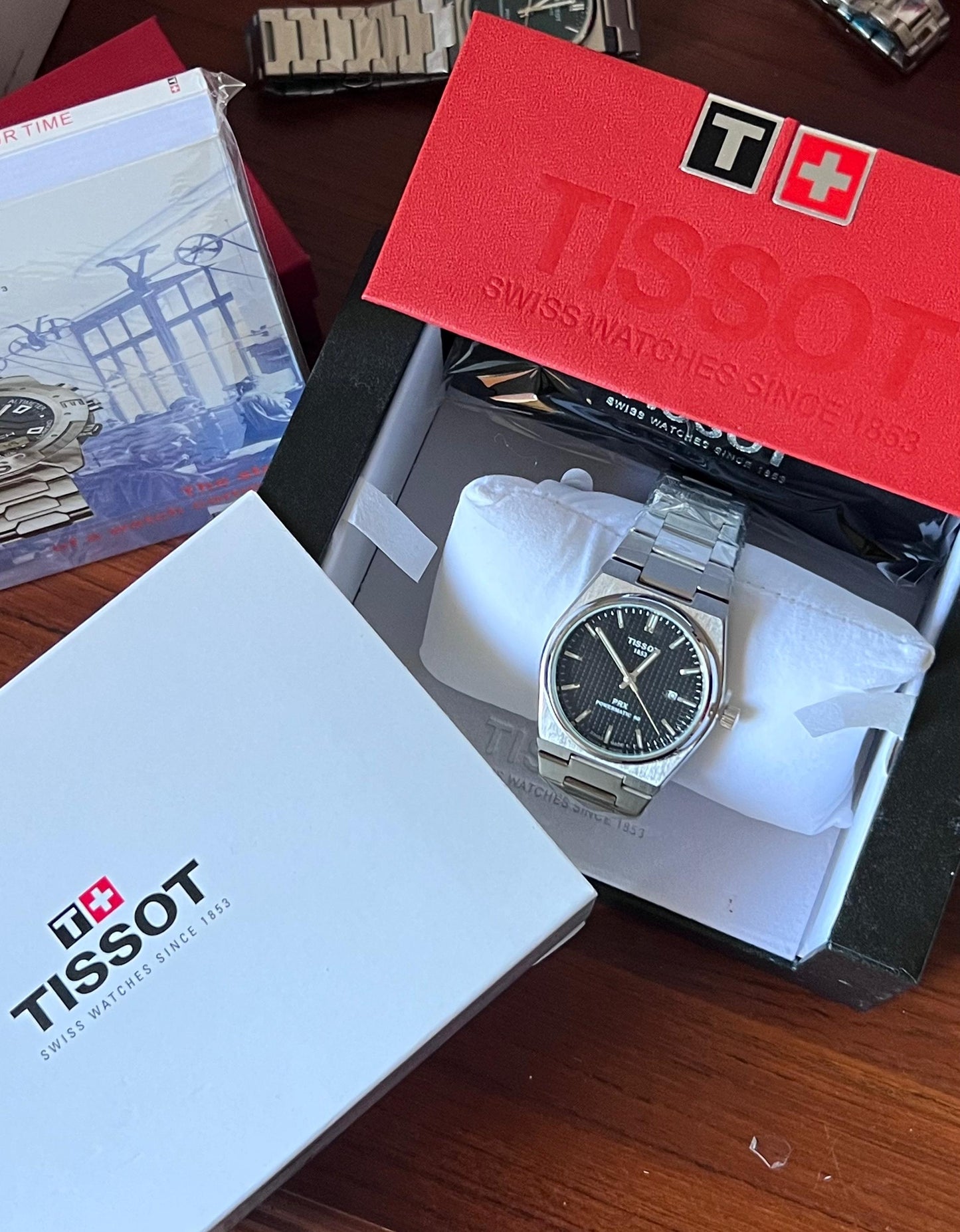 Tissot Avec full Packaging
